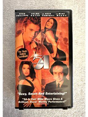 54 : VHS Tape Movie Clamshell Salma Hayek Mike Myers Ryan Phillippe Nev Campbell